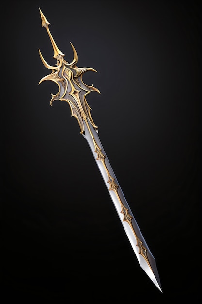 Realistic Sword Image created with Generative AI