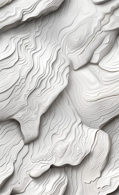 Фото Реалистичная текстура красивого вырезанного из белого камня поколения искусственного интеллекта