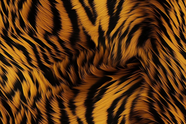 Photo realistic tiger skin pattern background