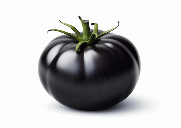 현실적인 토마토와  ⁇ 색 배경