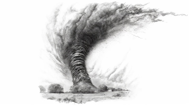 How To Draw A Tornado, Step by Step, Drawing Guide, by Dawn - DragoArt