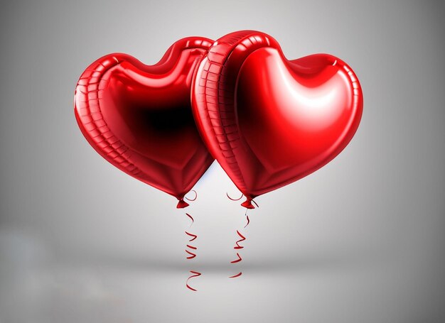 Premium AI Image realistic vallentine day heart