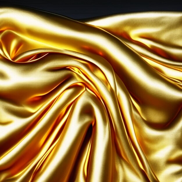 Photo realistic vector gold leather texture luxury bright glossy background