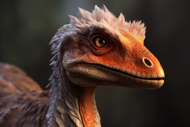 realistic velociraptor dinosaur