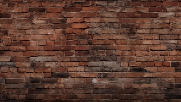 Realistic wall brick texture background