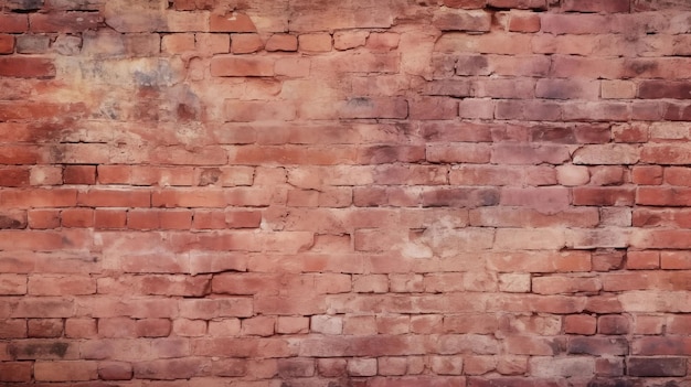 Realistic wall brick texture background