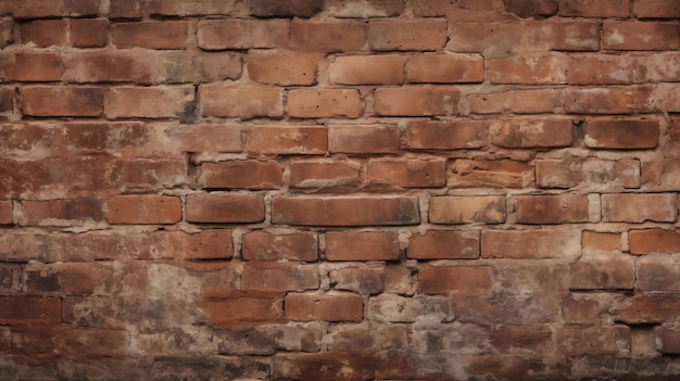 Realistic wall brick texture background