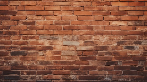 Realistic wall brick texture background