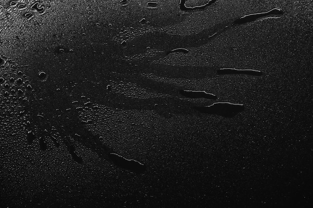 realistic water drop overlay black wet background