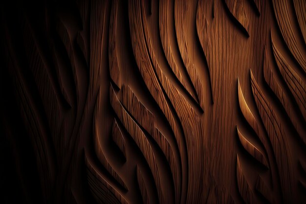 Realistic wood texture background AIGenerated