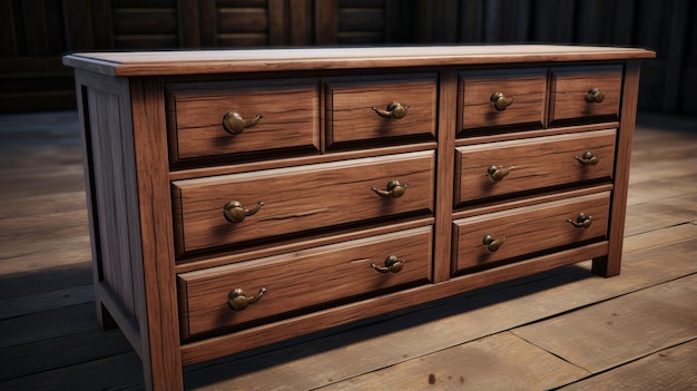 Realistisch 3D dresser model voor Ffxvii met Unreal Engine 5 Style