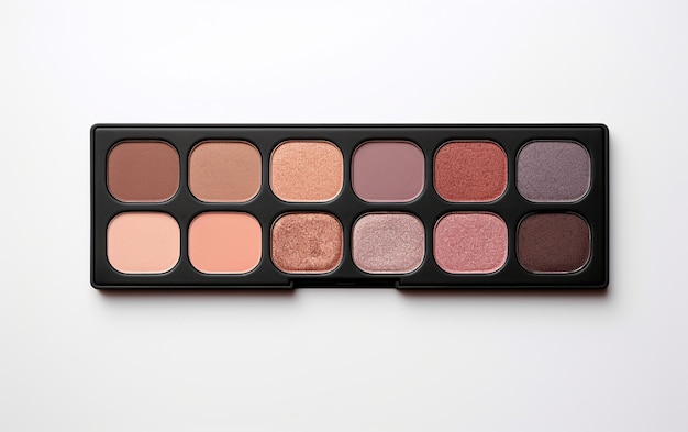 Realistische 8K afbeelding van een Beauty Eyeshadow Palette.