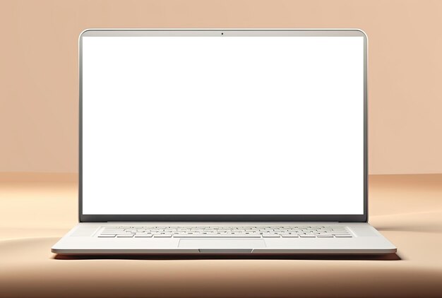 Foto realistische laptop mockup