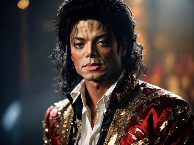 realistische Michael Jackson gegenereerd door ai