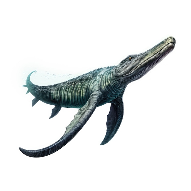 Realistische plesiosaurus