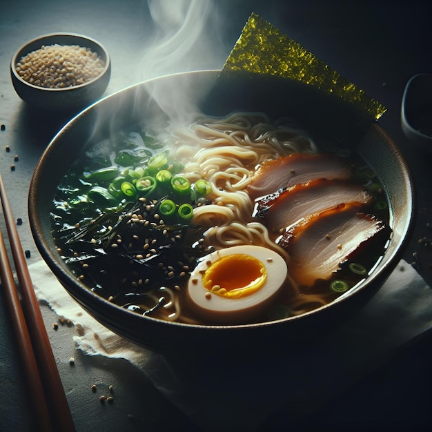 Realistische ramen in de donkere keuken.