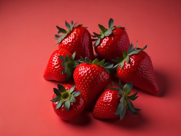 Realistric strawberry photo