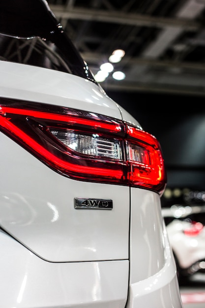 rear stop light of 4wd crossover car