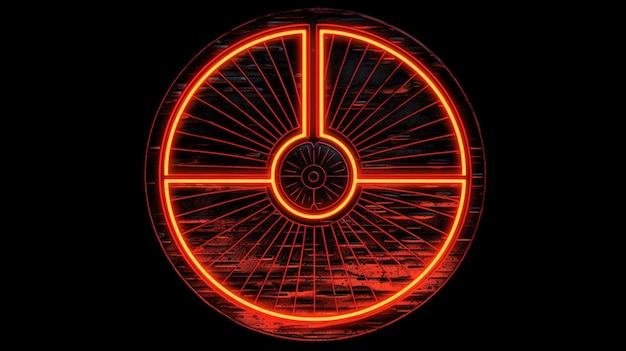 Photo rebel alliance logo ai generative