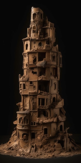 The Rebuilding Clay Tower A Symbol of Hope and Resilience