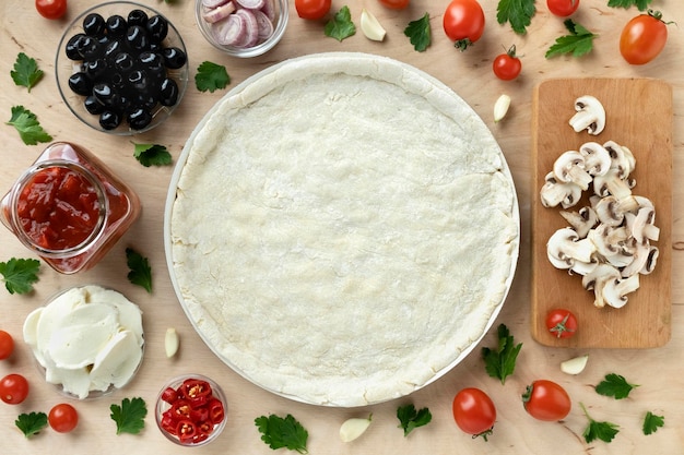 Recept voor het maken van heerlijke Italiaanse pizza