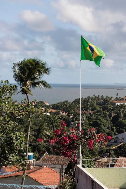 Foto recife veduta aerea di recife, una delle città più antiche del brasile nord-orientale