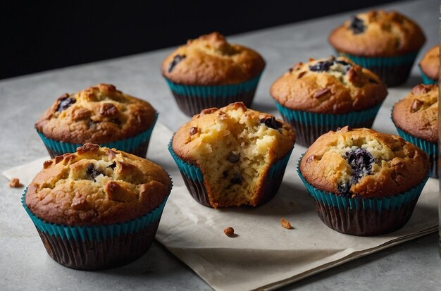 Photo recipe card muffins