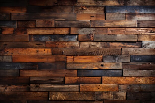 Photo reclaimed wood wall paneling texture pattern