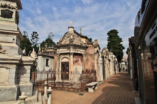 Recoleta-begraafplaats in Buenos Aires, Argentinië