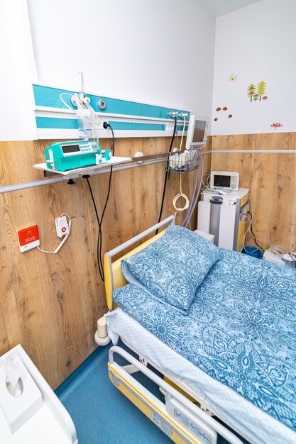 回復病院 現代的な部屋 快適な医療緊急病棟