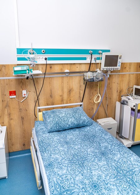 Recovery modern emergency ward Healthcare room interior