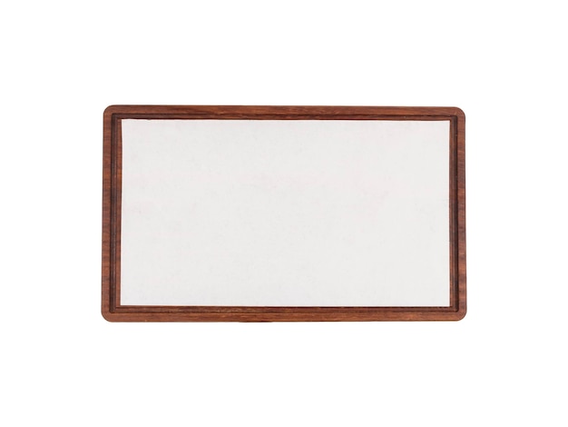 Rectangular rounded wooden chopping board