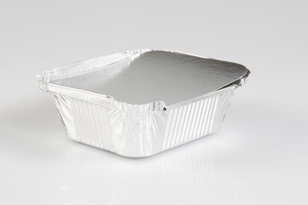 Rectangular shape of the foil for food Aluminium utensils for baking