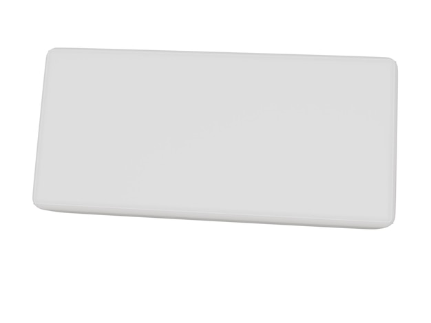 사진 직사각형 소파 베개 3d 렌더링