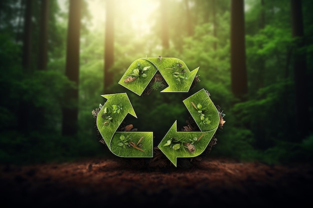 Recycle consept background