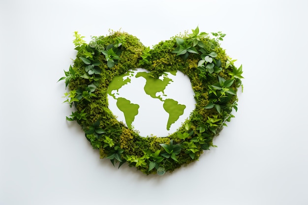 Recycle symbol copy space Eco friendly earth background