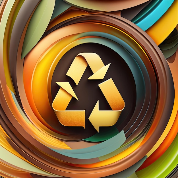 Recycling concept image