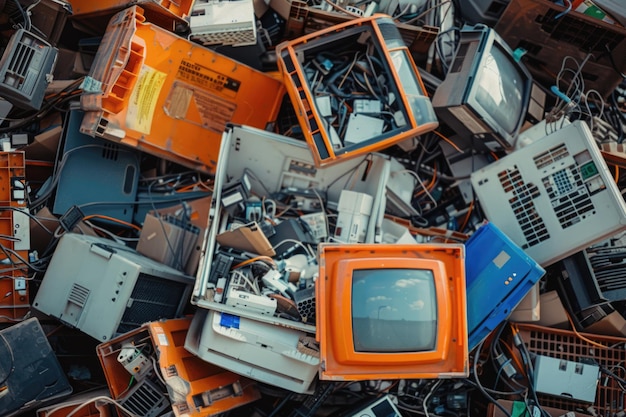 Recycling household e waste for safe disposal and reuse