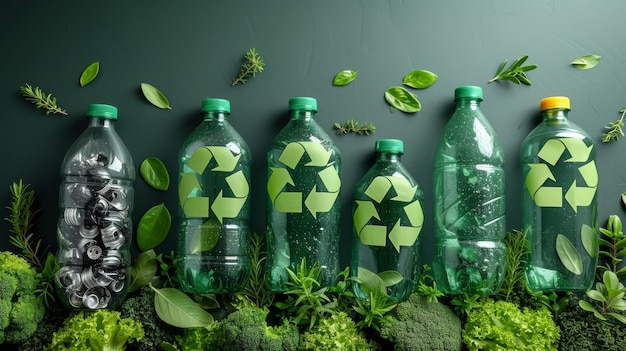 Recycling of plastic bottles