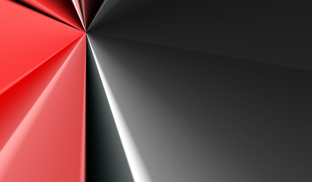 Red 3D abstract background