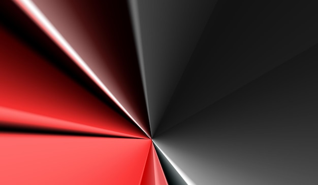 Red 3D abstract background