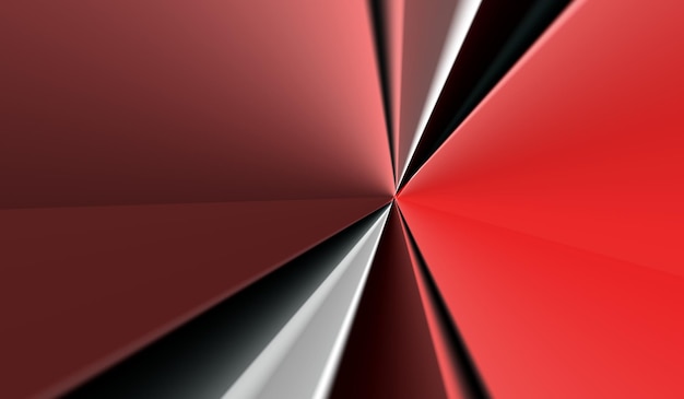 Red 3D abstract background