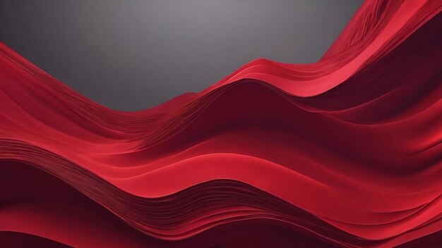 Red 3d effect abstract background