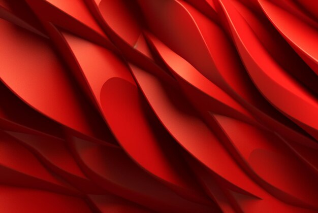 Photo red abstract background generative ai