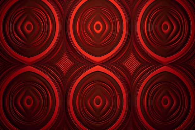 Red abstract background with pattern