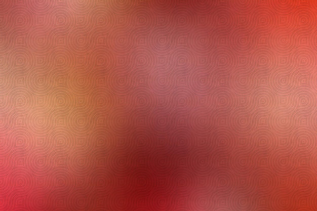 Photo red abstract background with some smooth lines in it and some spots on it