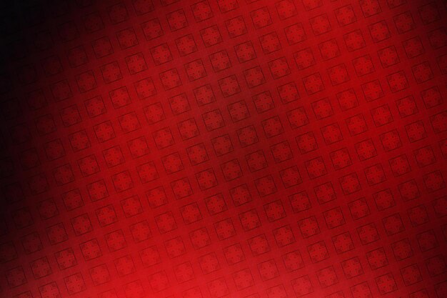 Photo red abstract background with squares