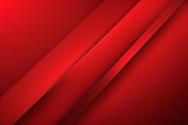 Red Abstract Clean And Soft Dynamic Wallpaper Background For Desktop With Generative Ai