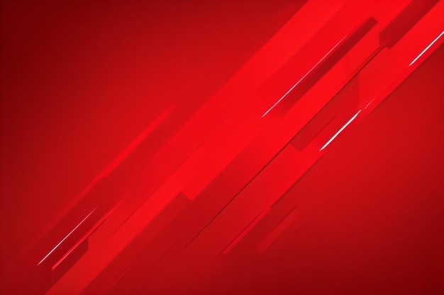 Red Abstract Clean And Soft Dynamic Wallpaper Background For Desktop With Generative Ai