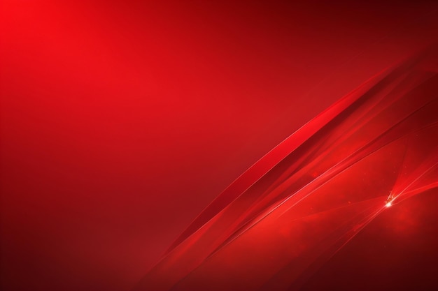 Red Abstract Clean And Soft Dynamic Wallpaper Background For Desktop With Generative Ai